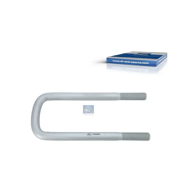 Geomet Kaplamalı Makas U Cıvatası DT Spare Parts 1.55702 – Scania G / R / S