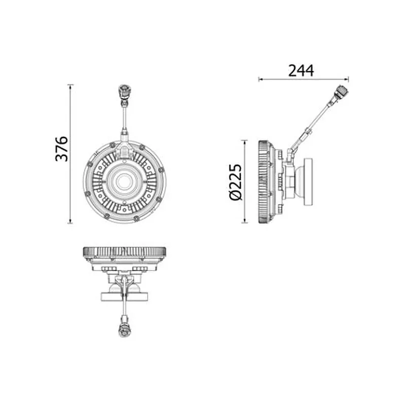 Renault Trucks T 460 Fan Kavraması – MAHLE CFC 273 000P