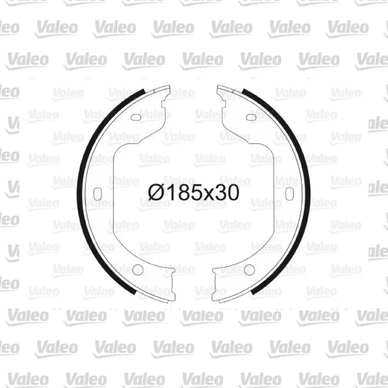 Fren Pabuçlu Balata Arka VALEO 562805 – Volkswagen / BMW